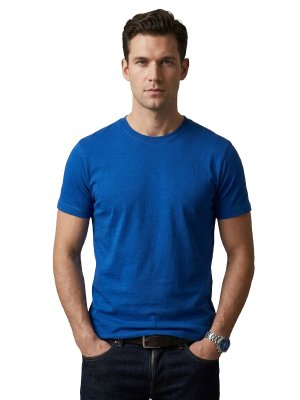 Mens Blue T shirt